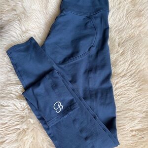 Bombshell Sportswear Slate Blue High-Waist Leggings